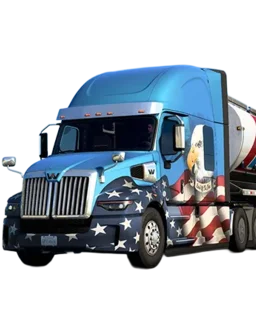american-truck-simulator character